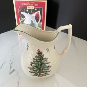 Jug Pitcher - Christmas Tree by Spode